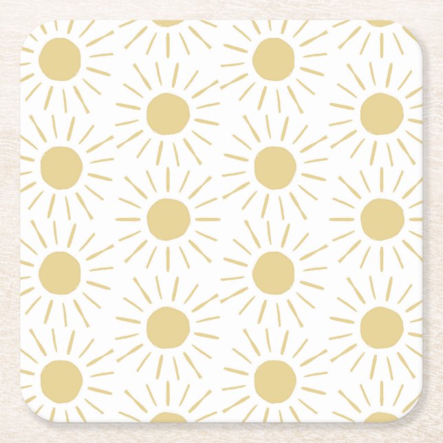 Sunshine Square Untersetzer (Vorderseite)