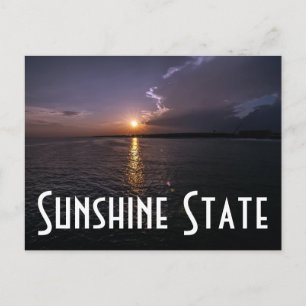Sunshine Staat Postkarte