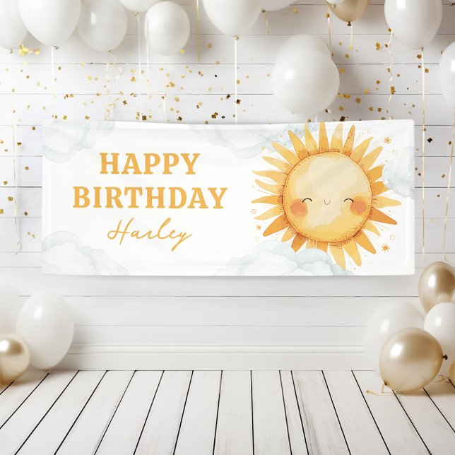 Sunshine Summer Kindergeburtstag Party Banner (Von Creator hochgeladen)