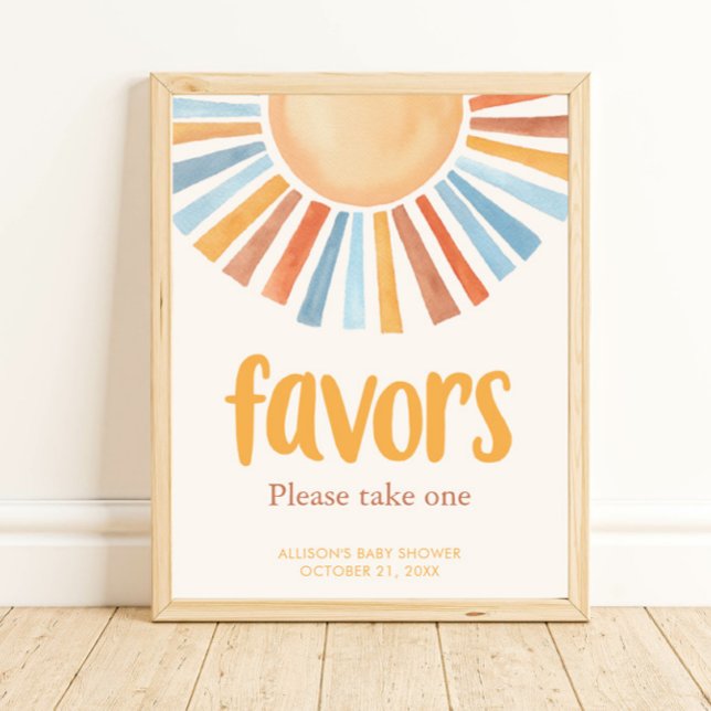 Sunshine sun Favorits signalisieren boho terra cot Poster (Von Creator hochgeladen)