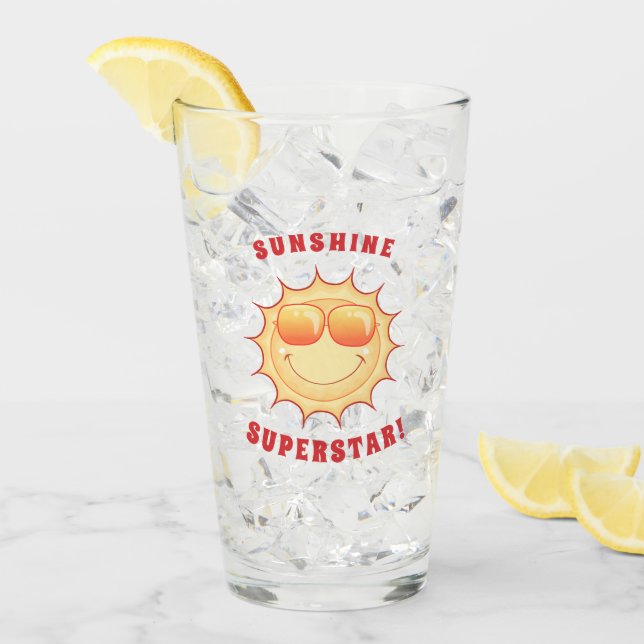 Sunshine Superstar Glass Glas (Vorderseite Ice)