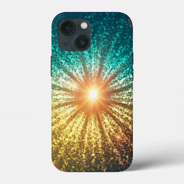 Sunshine und ein helles Apple iPhone Case (Rückseite)