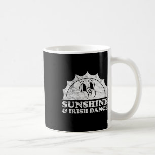 Sunshine und Irish Dance Retro Vintag Sun Irish D Kaffeetasse