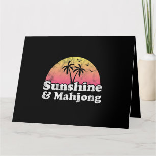 Sunshine und Mahjong Karte