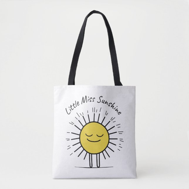 Sunshine Vibes Tasche: Brighen Your Day (Vorderseite)