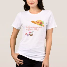 Sunshines Summer Hat T - Shirt