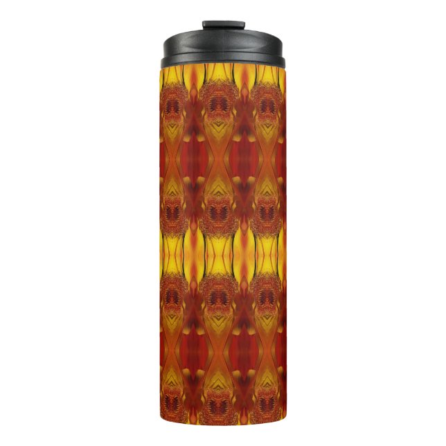 Sunshiney Ikat 2 Thermosbecher (Vorderseite)