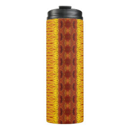 Sunshiney Ikat 4 Thermosbecher