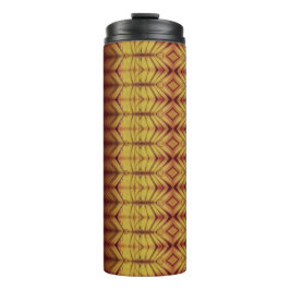 Sunshiney Ikat Fog Thermosbecher
