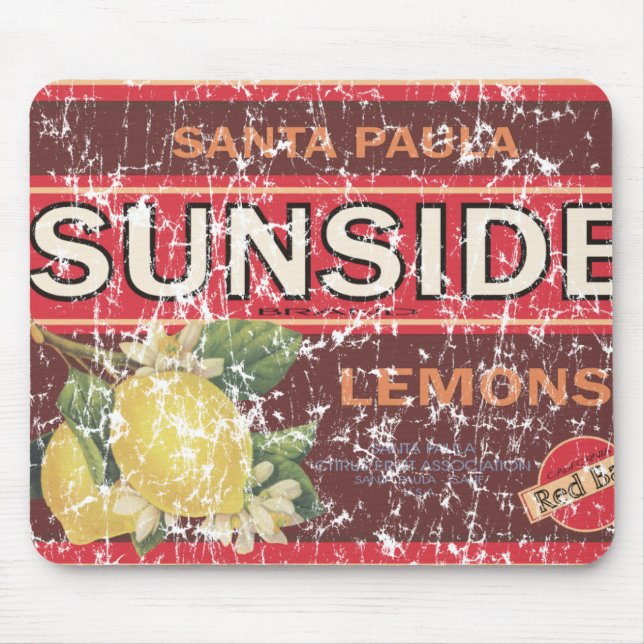 Sunside - abgenutzt mousepad (Vorne)