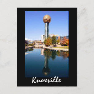 Sunsphere, Knoxville, Tennessee Postkarte