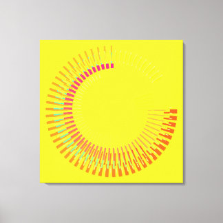 Sunthesizer Leinwanddruck