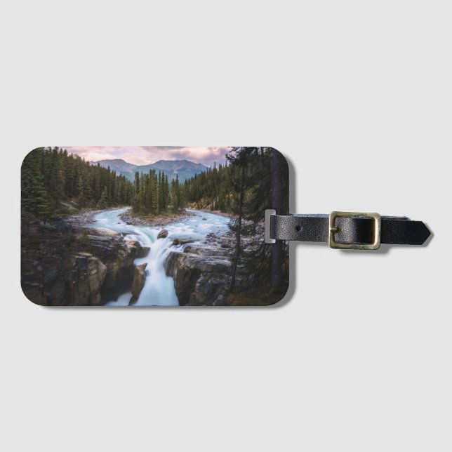 Sunwapta Falls | Jasper-Nationalpark Gepäckanhänger (Vorderseite (Horizontal))