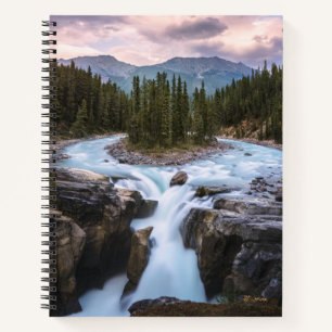 Sunwapta Falls Jasper-Nationalpark Notizbuch
