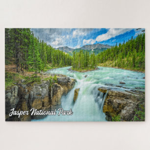 Sunwapta Falls, Jasper Nationalpark Puzzle