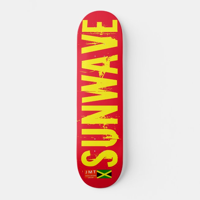 SUNWAVE Skateboards / JMT USA Skateboard (Vorderseite)