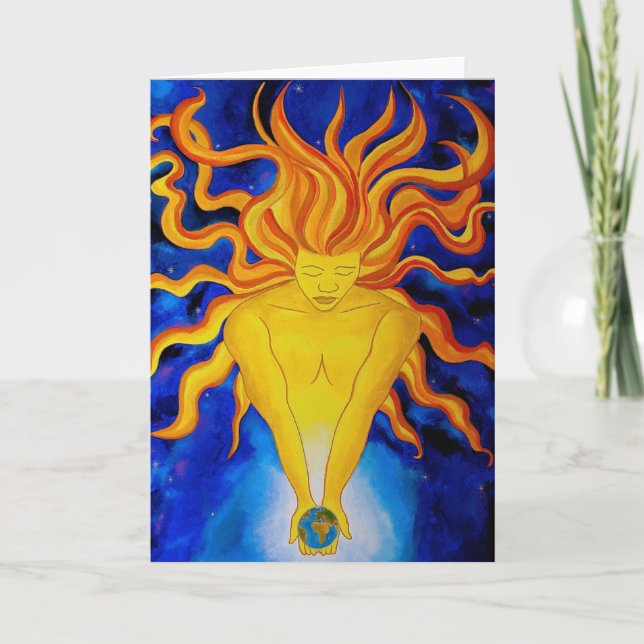 Sunworld Gruß-Karte Karte (Vorderseite)