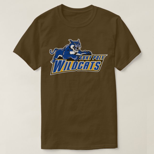 SUNY Polytechnic Institute Wildkatzen T-Shirt (Design vorne)