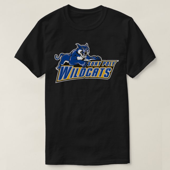 SUNY Polytechnic Institute Wildkatzen T-Shirt (Design vorne)
