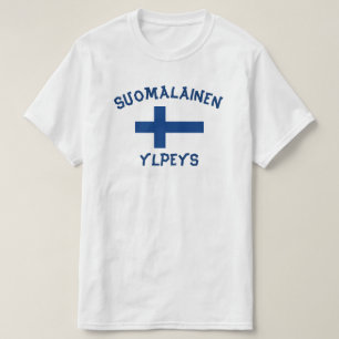 suomalainen ylpeys finnischen Stolz T-Shirt
