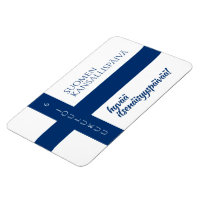 Suomen Kansallispäivä Flag zum Finnischen National