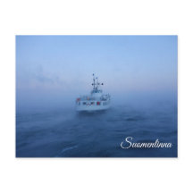 Suomenlinna Fähre Souvenir Postkarte