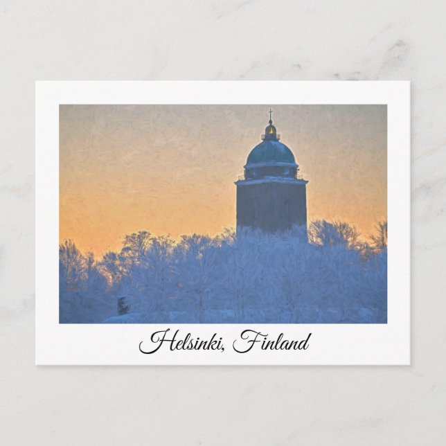 Suomenlinna Helsinki Finnland Postkarte (Vorderseite)