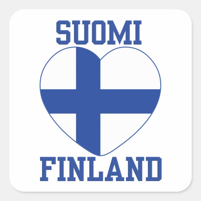SUOMI FINLAND Aufkleber (Vorderseite)