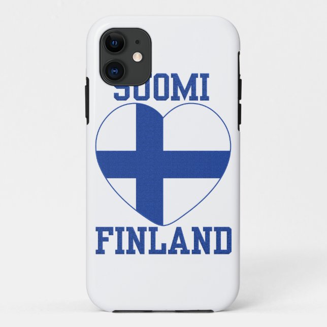 SUOMI FINLAND Custom iPhone 5 Fall-Partner Case-Mate iPhone Hülle (Rückseite)