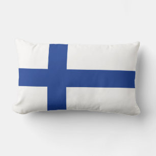 SUOMI FINLAND Flaggenkissen Lendenkissen