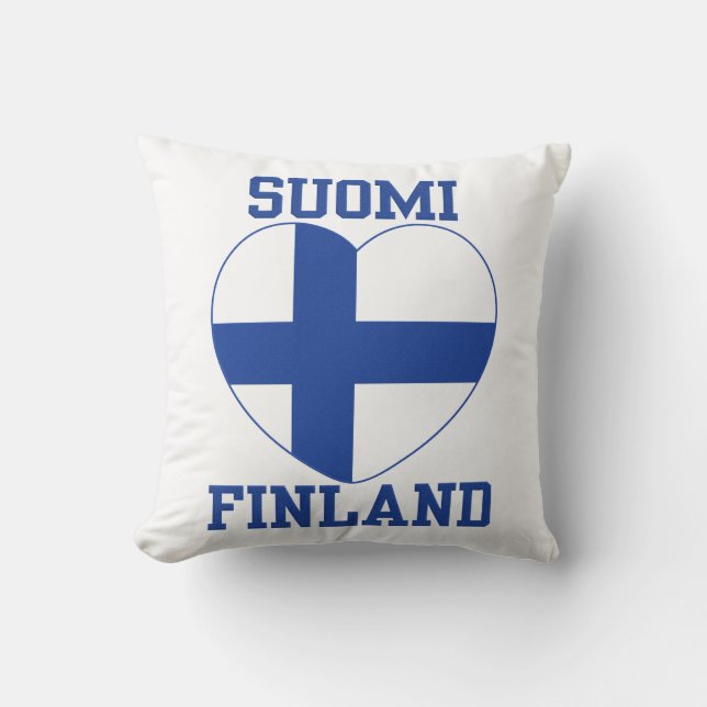 SUOMI FINLAND Kissen (Vorderseite)