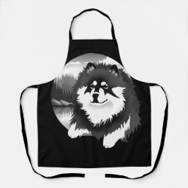 SUOMI - Finnische Lapphund-Schürze/Koch Schürze