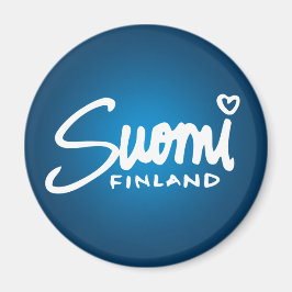 Suomi Finnland 2 Magnet