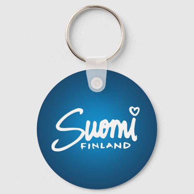 Suomi Finnland 2 Schlüsselanhänger (Vorderseite)