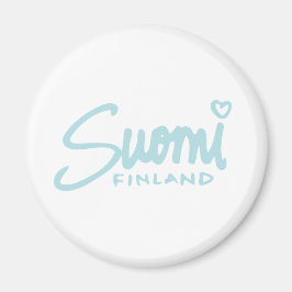Suomi Finnland 5 Magnet