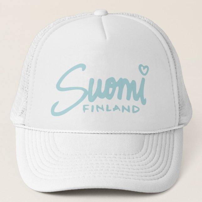 Suomi Finnland 5 Truckerkappe (Vorderseite)