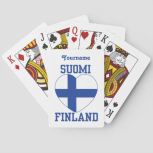 SUOMI FINNLAND kundenspezifische Spielkarten