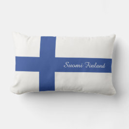 SUOMI FINNLAND kundenspezifisches Kissen Für Draußen