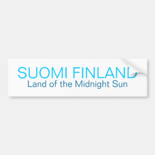 SUOMI FINNLAND, Land des Autoaufkleber