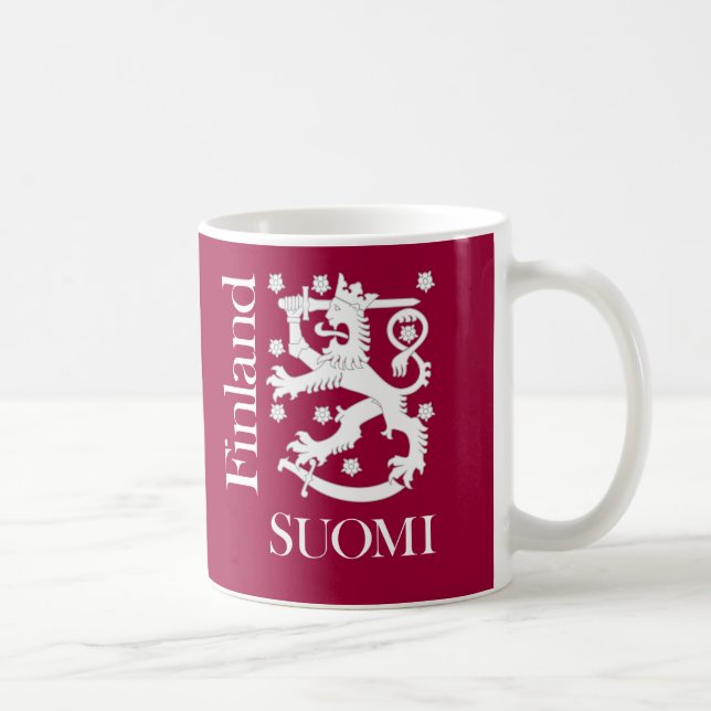 SUOMI Finnland Löwe-Tasse Tasse (Rechts)