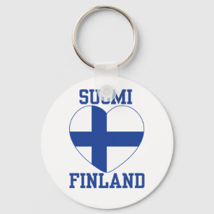 SUOMI FINNLAND Schlüsselkette Schlüsselanhänger
