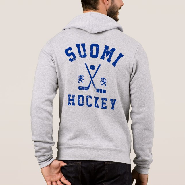 Suomi Ice Hockey Hoodie (Rückseite)