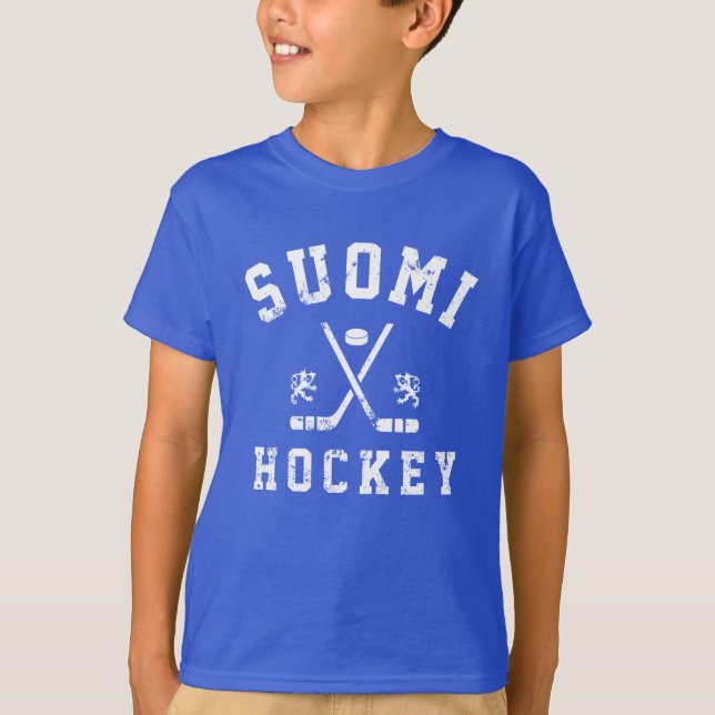 Suomi Ice Hockey T - Shirt (Vorderseite)