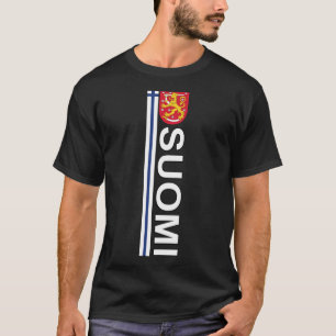 Suomi Soccer And Sport Print - Finnlands Nationals T-Shirt