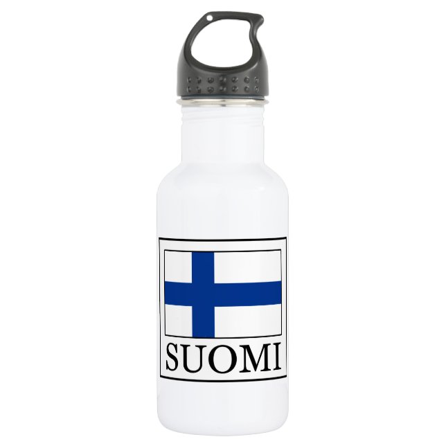 Suomi Trinkflasche (Vorderseite)