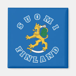 Suomileijona - Suomi-Finnland - jääkaappimagneetti Magnet