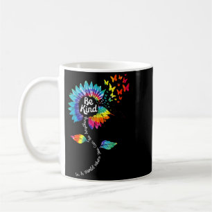 Suower Anti Mobbing Sei Nett Freundlichkeit Tie Dy Kaffeetasse