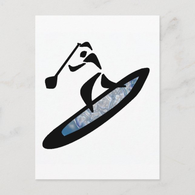 SUP ALL WAVES POSTKARTE (Vorderseite)