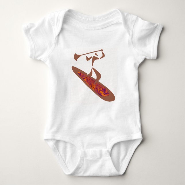 SUP ALLEN SPASS BABY STRAMPLER (Vorderseite)