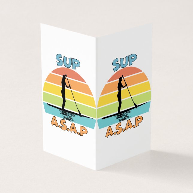 SUP ASAP Standup Paddling (Vorderseite)